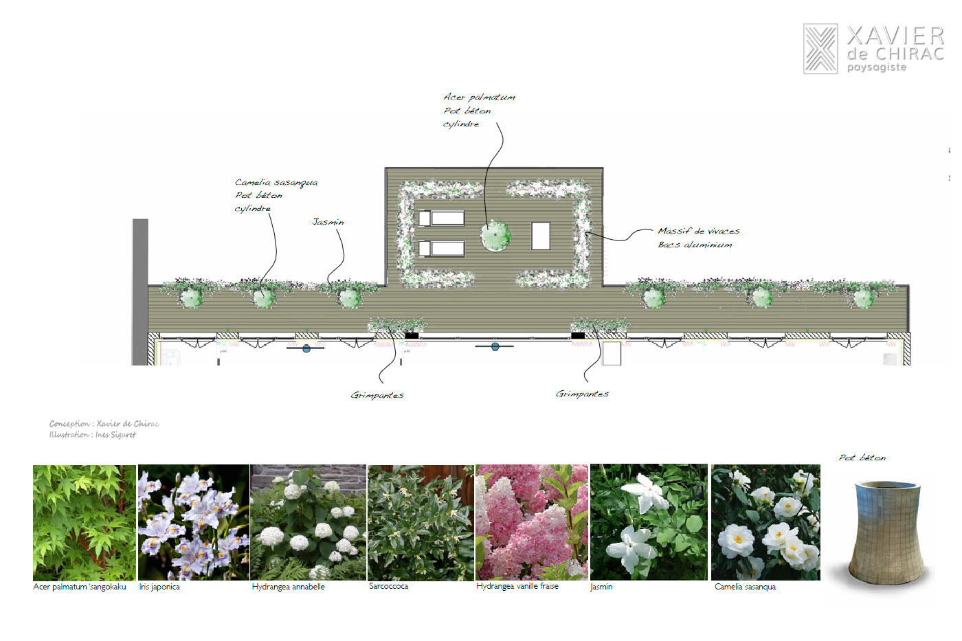 terrasse hotel les bains