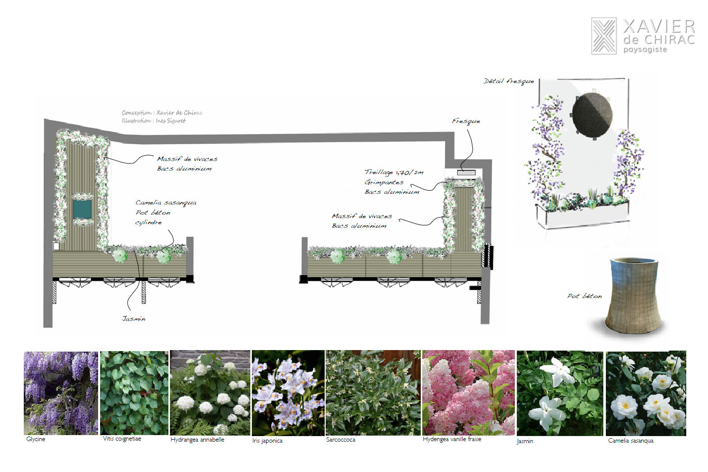 terrasse hotel les bains