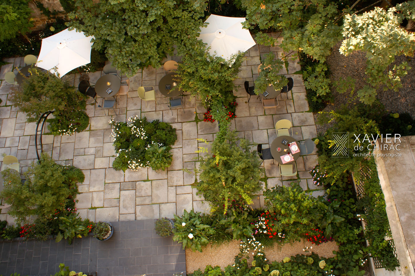 jardin de hotel regent