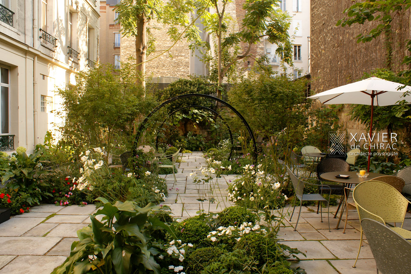jardin de hotel regent