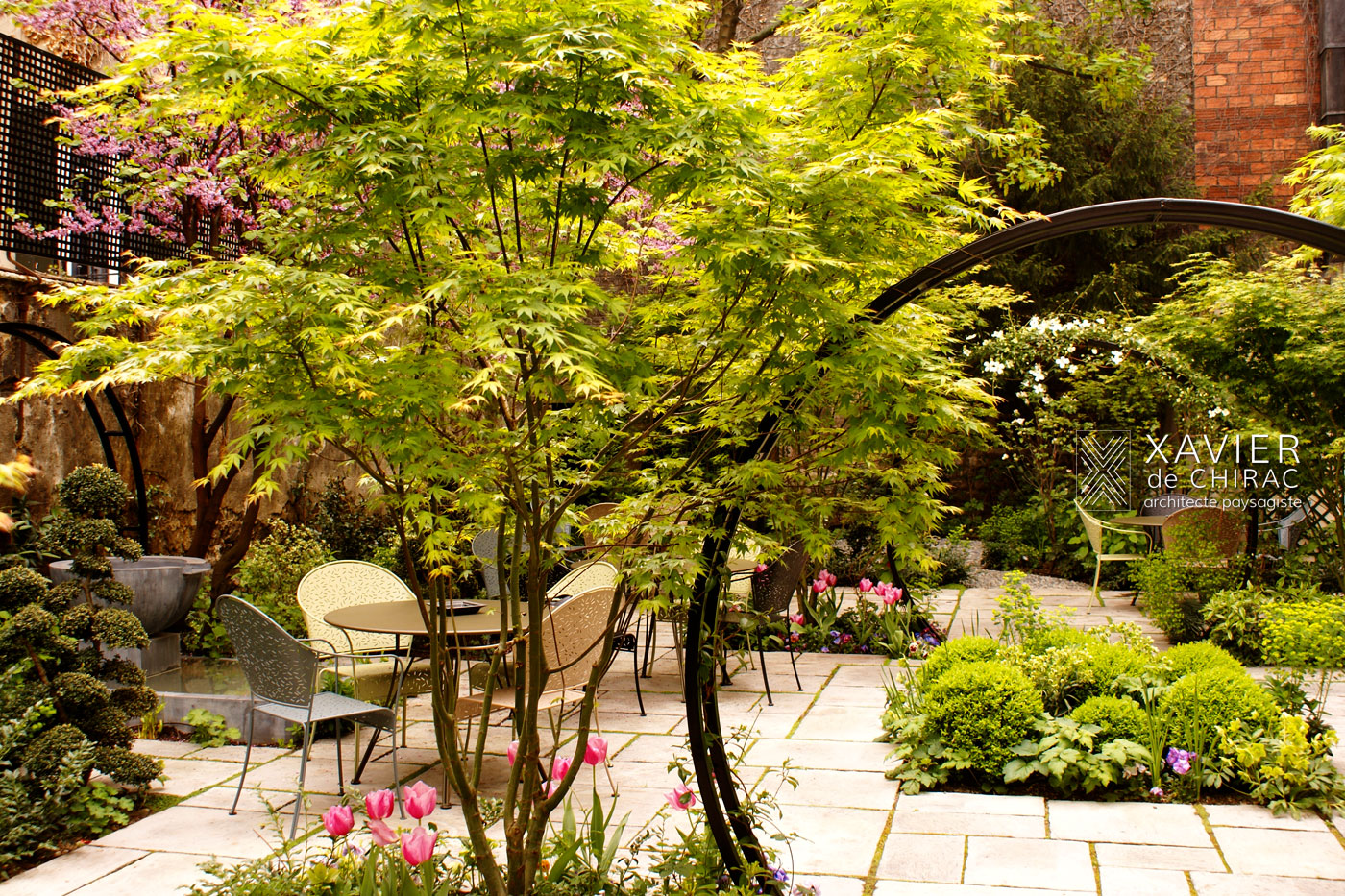 jardin de hotel regent