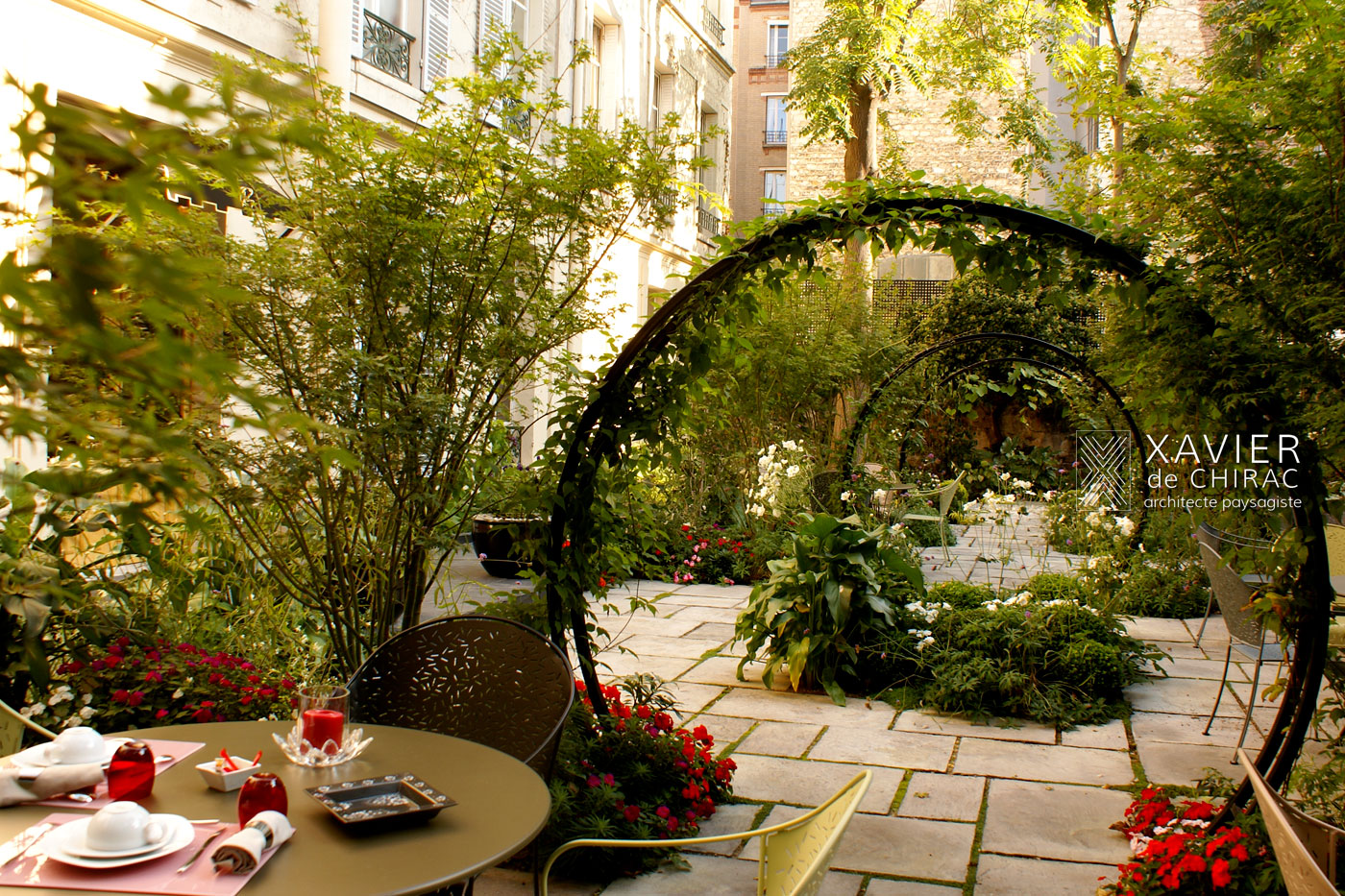 jardin de hotel regent