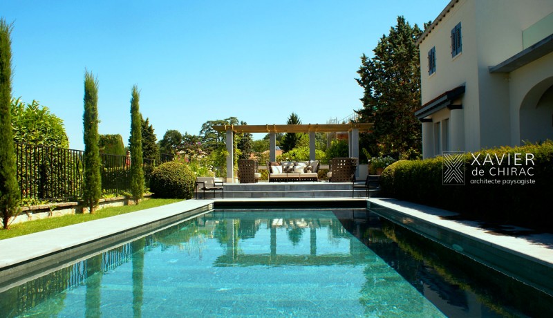 Jardin en Suisse – vert et blanc