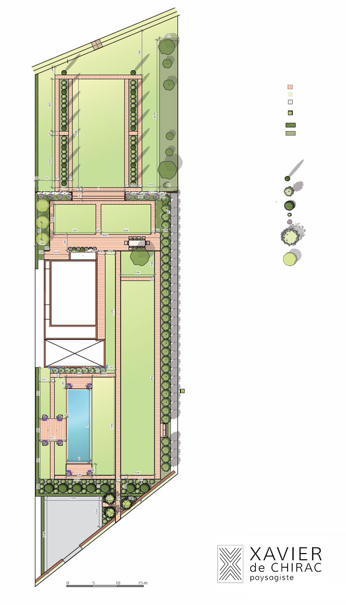 xavier de chirac conception de jardin et terrasse
