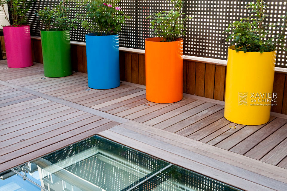 terrasse arc en ciel