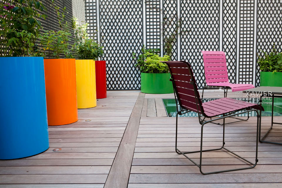 terrasse arc en ciel