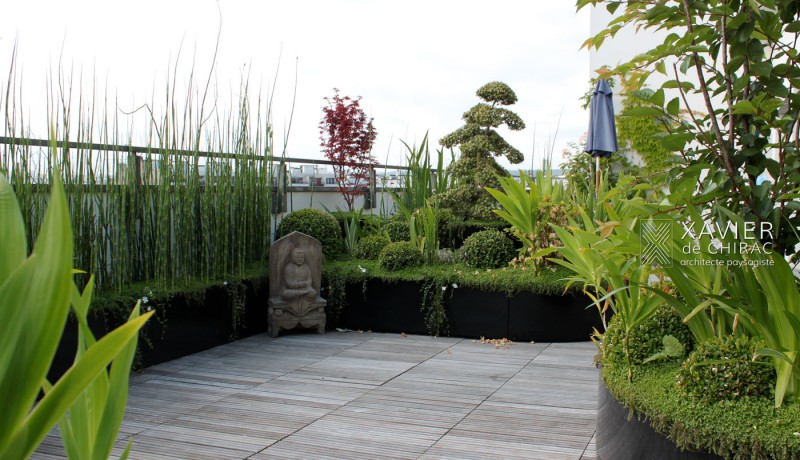 Terrasse noire