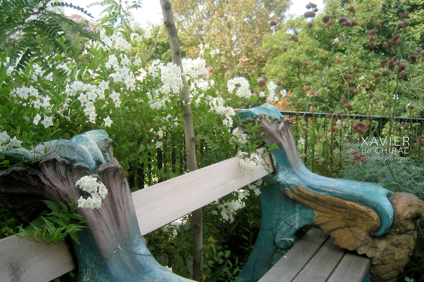 Terrasse romantique au cœur de Paris