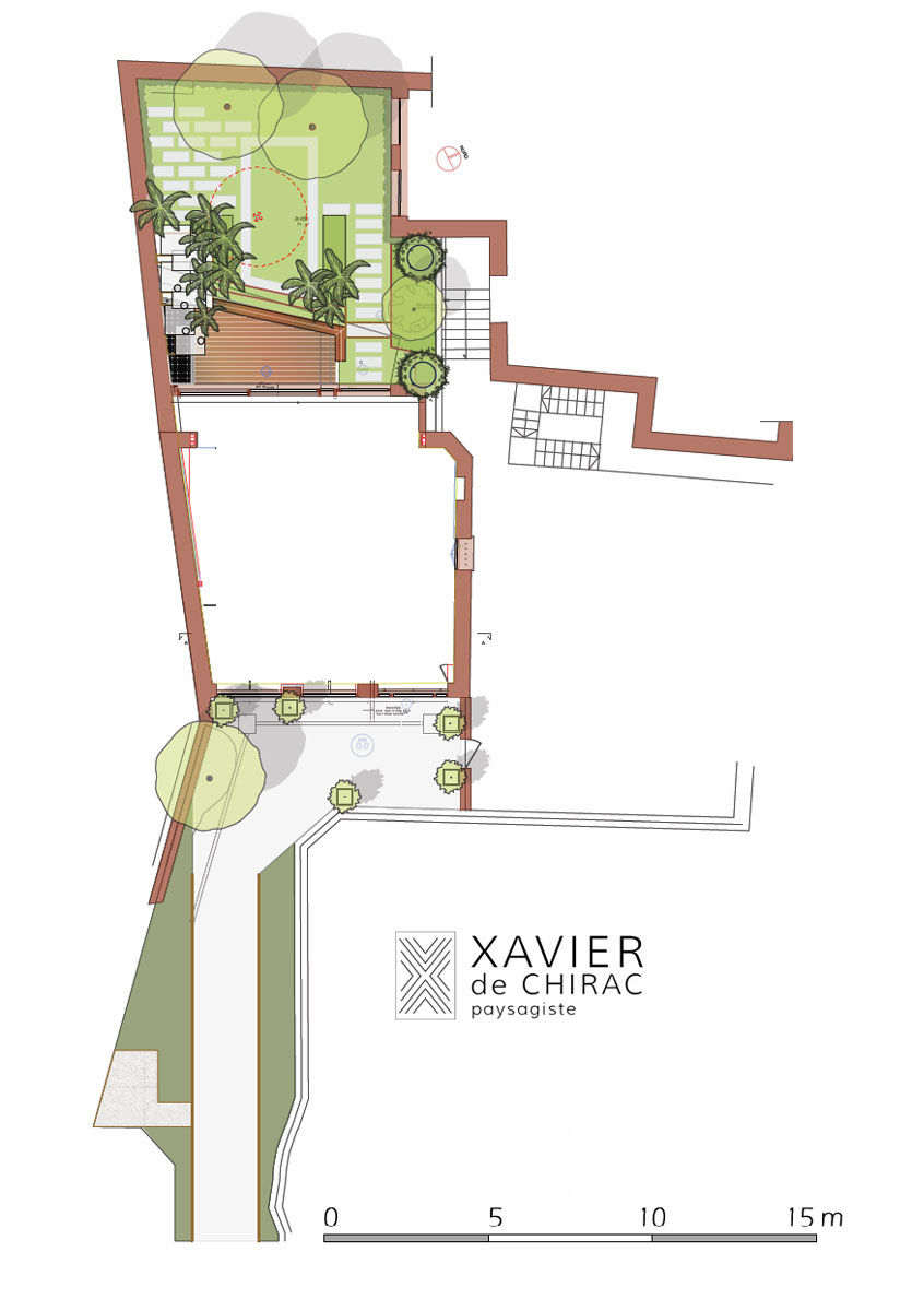 xavier de chirac conception de jardin et terrasse