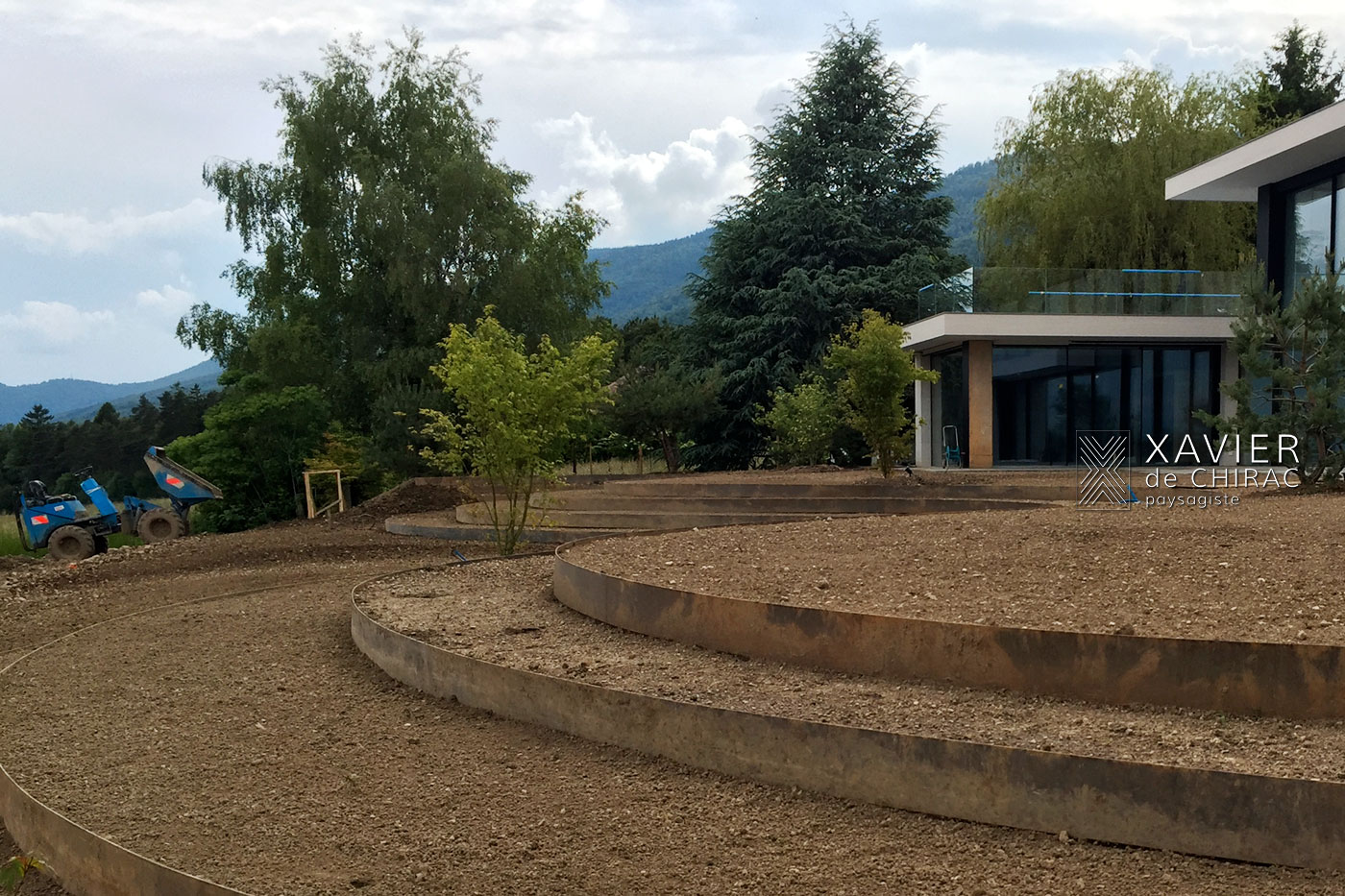 Xavier de Chirac, naissance d'un jardin