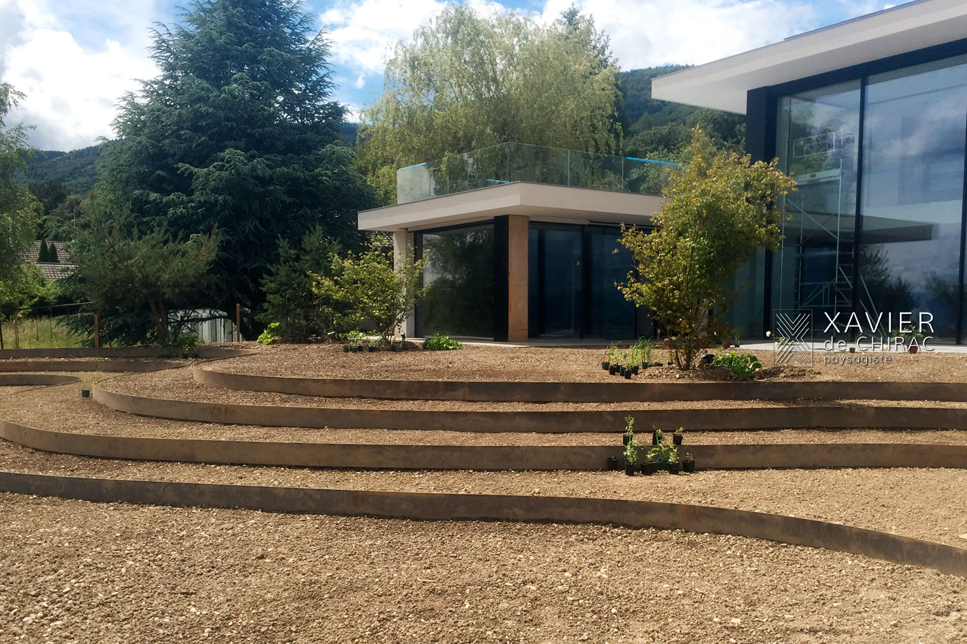 Xavier de Chirac, naissance d'un jardin