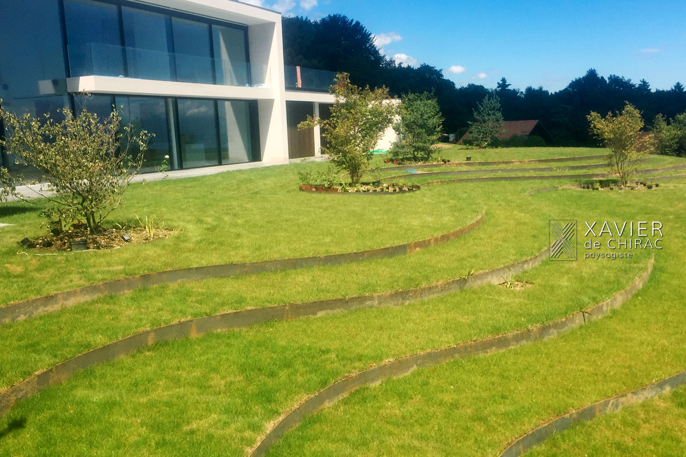 Xavier de Chirac, naissance d'un jardin