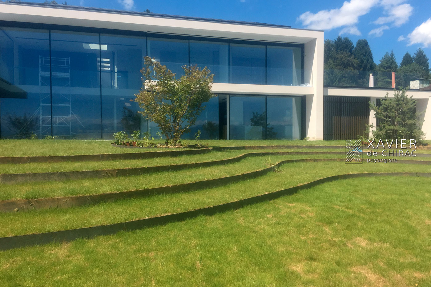 Xavier de Chirac, naissance d'un jardin