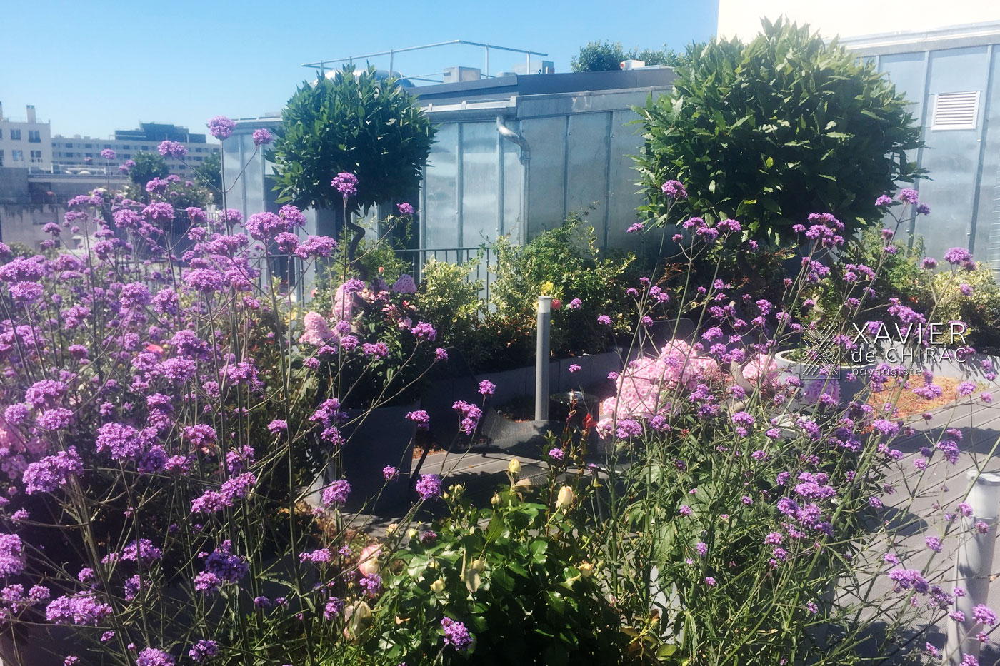 terrasses en bois hôtel Boutet