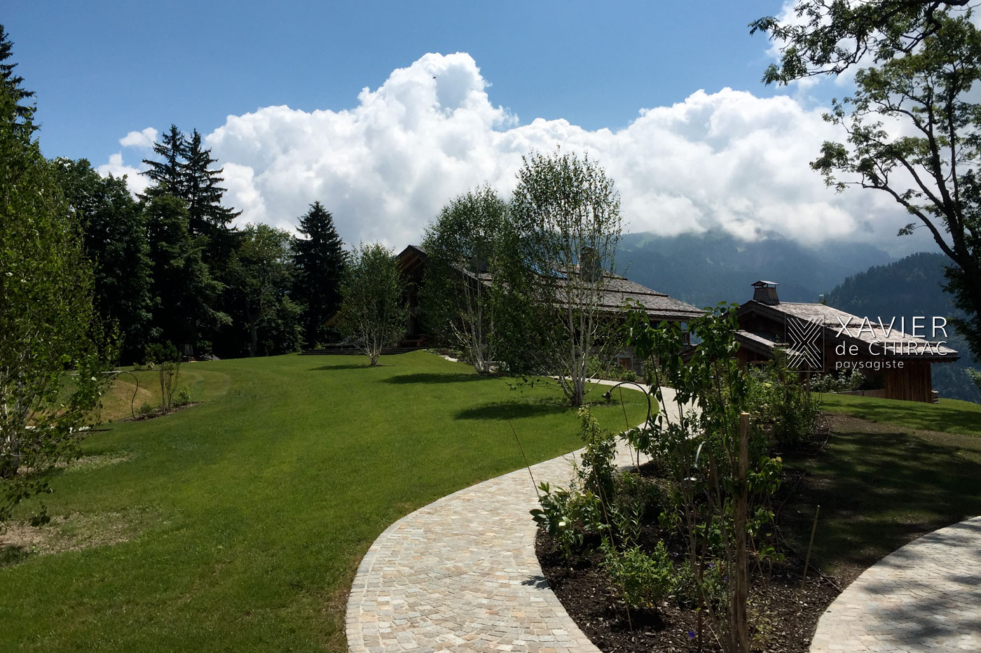 Xavier de Chirac, la maison à la montagne