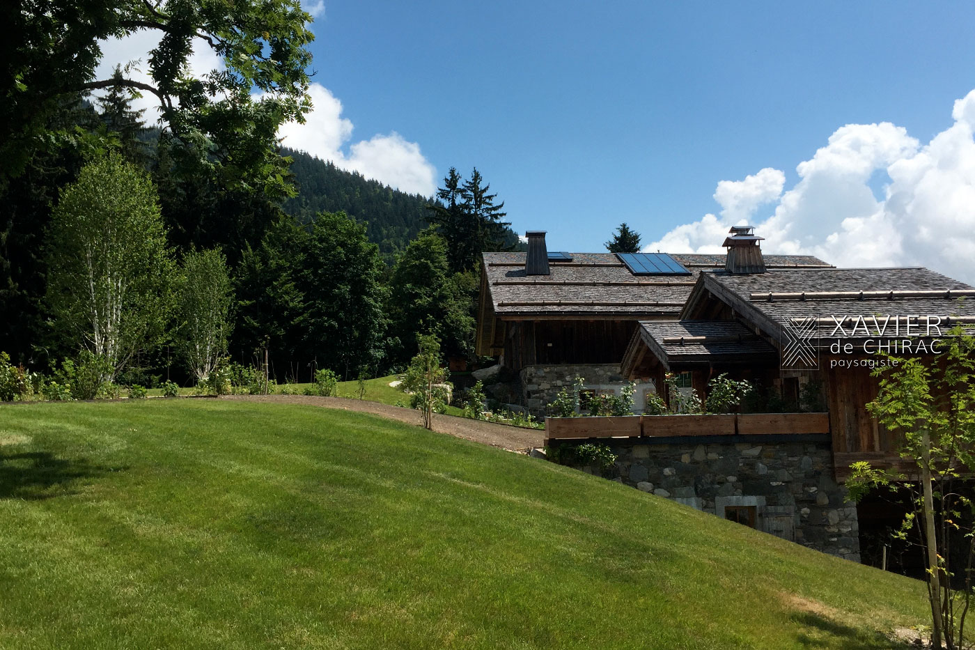 Xavier de Chirac, la maison à la montagne