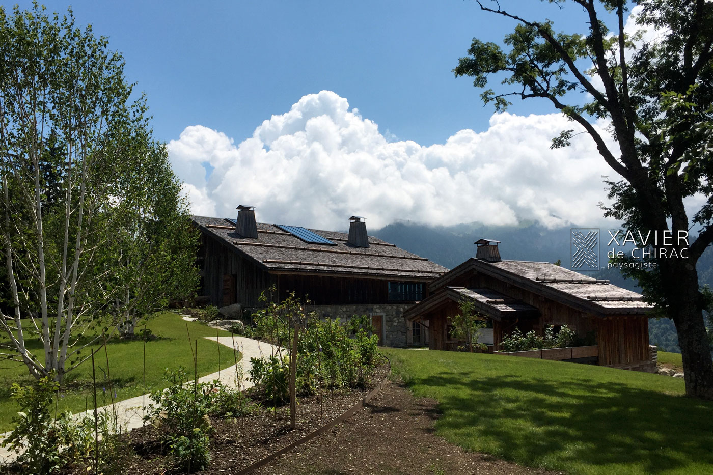 Xavier de Chirac, la maison à la montagne