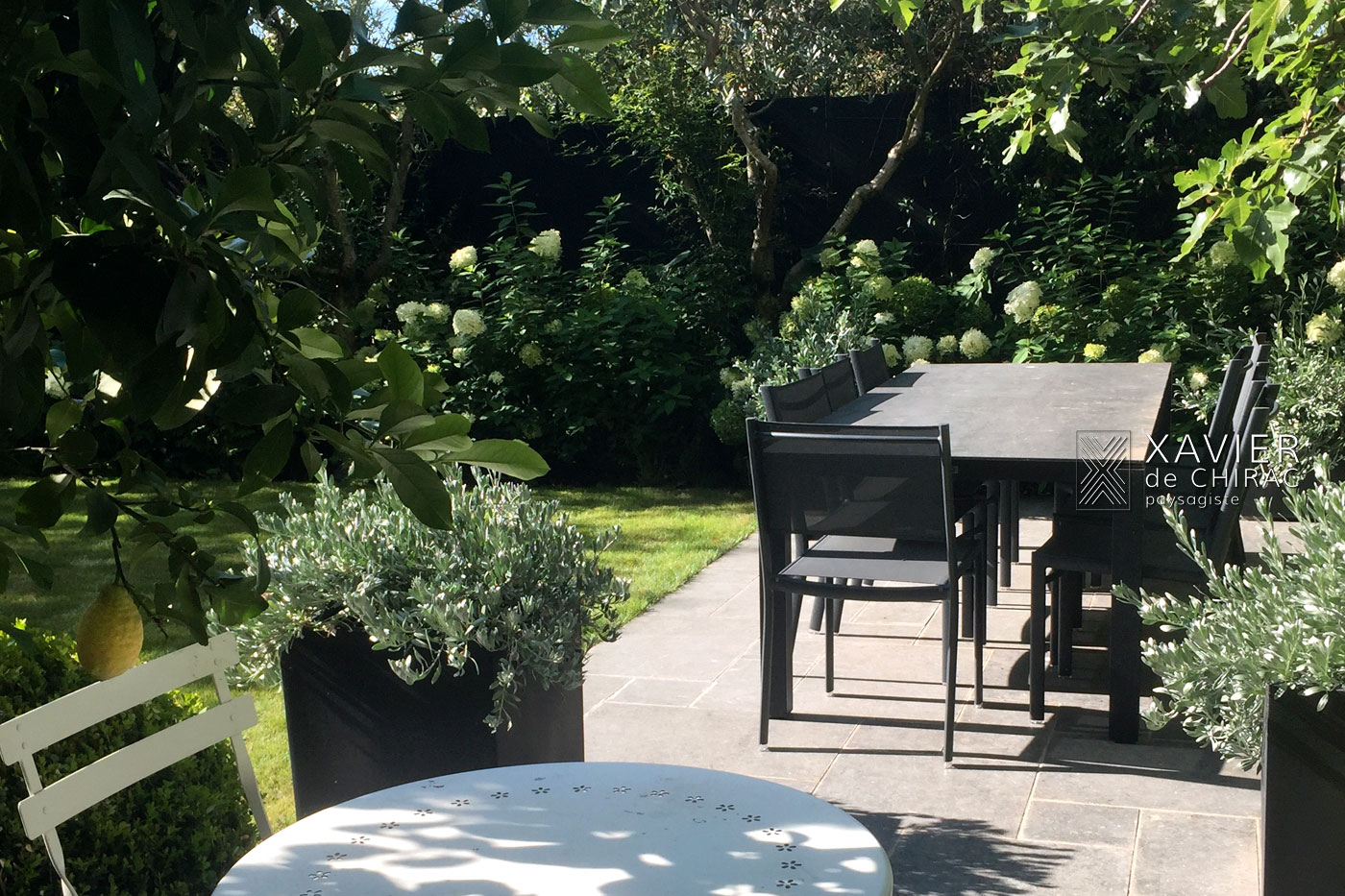 jardin urbain de style anglais xavier de chirac paysagiste