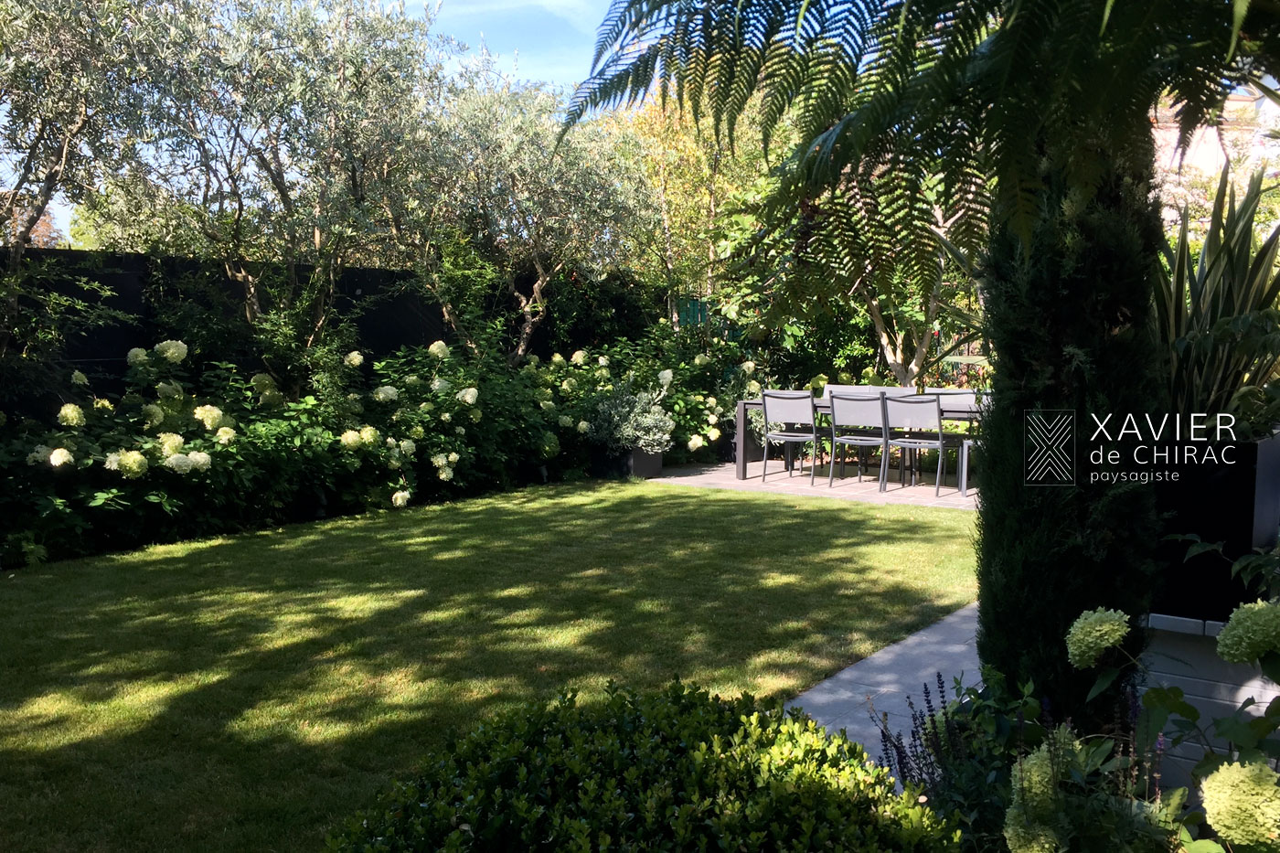 jardin urbain de style anglais xavier de chirac paysagiste